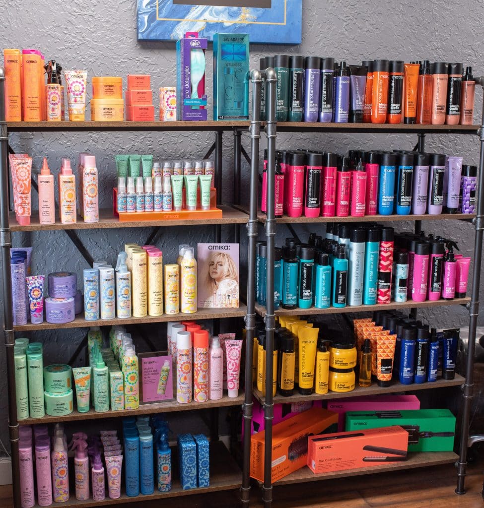 Products to maintain your balayage at Studio 312 Salon